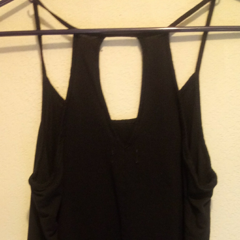 Open T-Back Tank Top